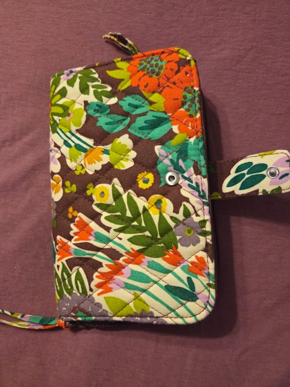 Vera Bradley - Large Tab Wallet - Enchanted Evening